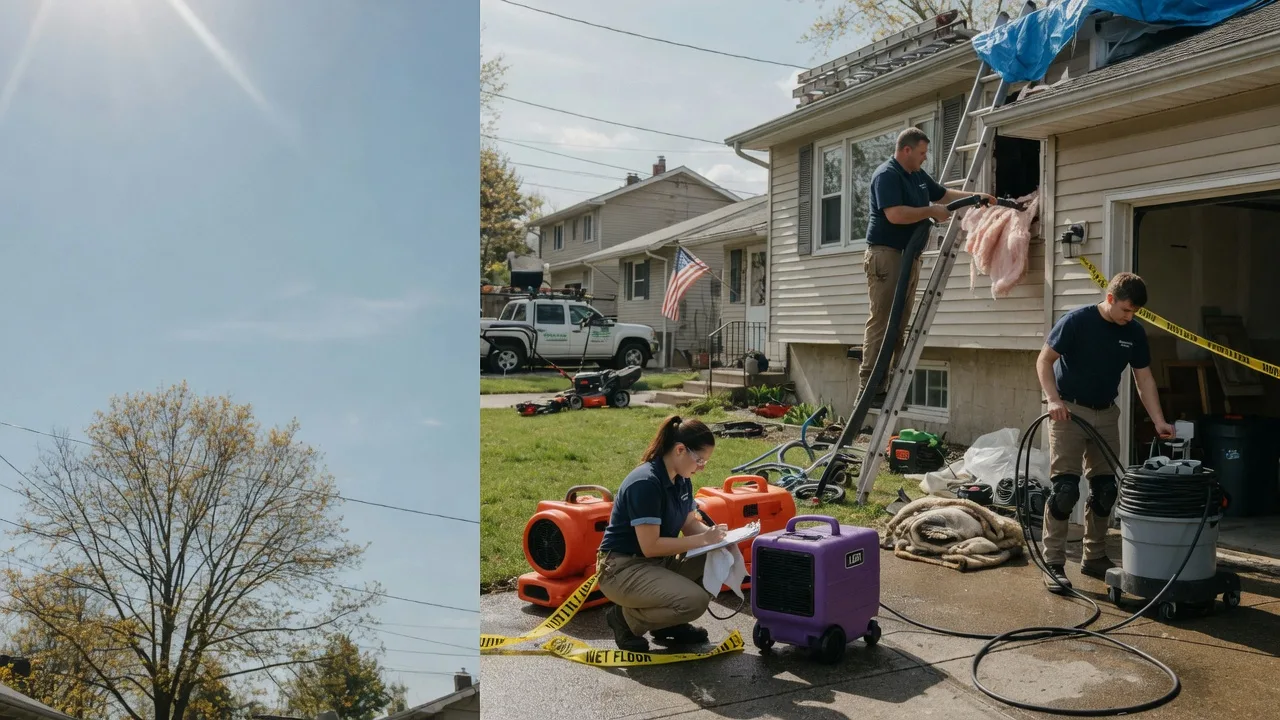 Emergency Water Removal in Vaughnsville, OH near me